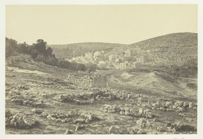 Veduta di Hebron, 1857 da Francis Frith