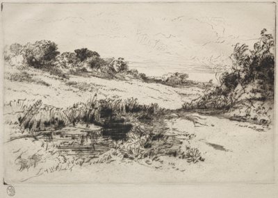 Collina del mulino a vento, n. 1 da Francis Seymour Haden