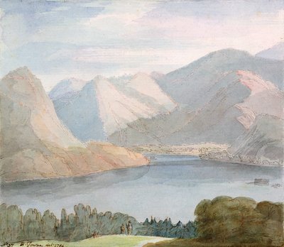 Ullswater da Gowbarrow Park da Francis Towne