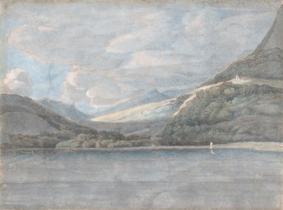 Vista del Lago di Como, 27 agosto 1781 da Francis Towne