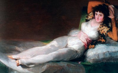 La Maja vestida da Francisco de Goya