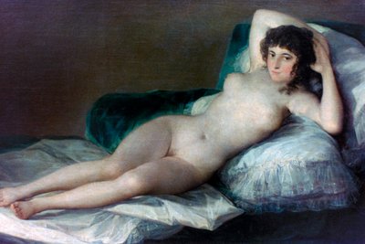 La Maja desnuda, c1800 da Francisco de Goya