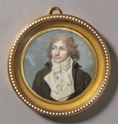 Ritratto di un uomo, 1794-1795 da Francois Dumont