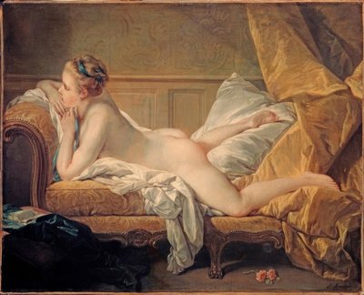 Ragazza a riposo da François Boucher