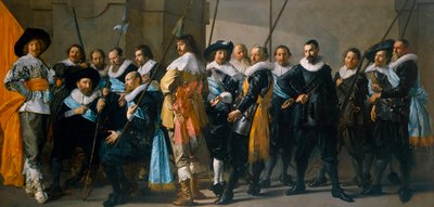 La Compagnia Magra, 1637 da Frans I Hals