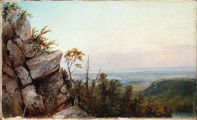 Rocce e paesaggio da Frederic Edwin Church