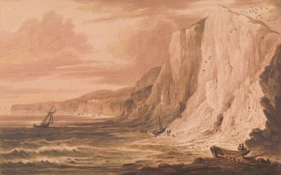 Culver Cliff, Sandown Bay, Isola di Wight da Frederick Calvert