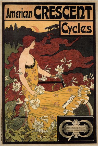 Crescent Cycles, 1899 da Frederick Winthrop Ramsdell