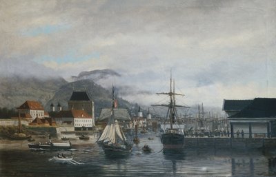 Porto di Bergen, Tollboden da Frederik Sorvig