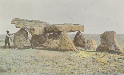 Arçay, Dolmen di Rochebillaude, Lato S da French Photographer