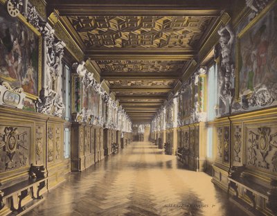 Fontainebleau: Galerie François Ier da French Photographer