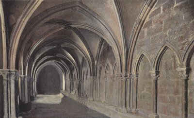 Langres, Chiostro adiacente alla Cattedrale da French Photographer