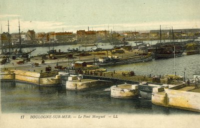 Le Pont Marguet, Boulogne-sur-Mer da French Photographer