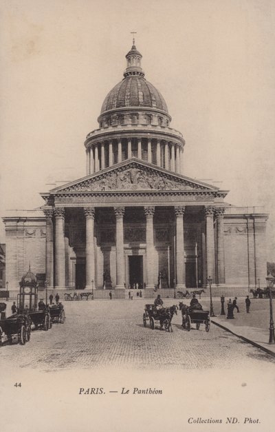 Parigi, Il Pantheon da French Photographer