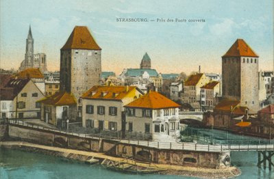 Strasburgo: Pres des Ponts couverts da French Photographer