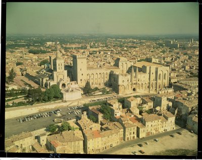 Veduta aerea del Palazzo da French School