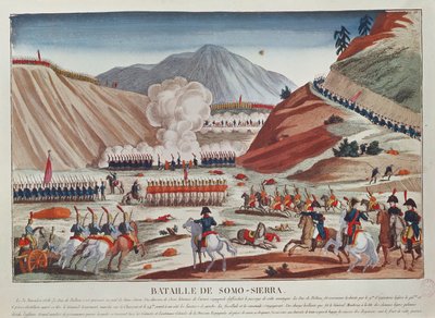 Battaglia di Somosierra del 30 novembre 1808 da French School