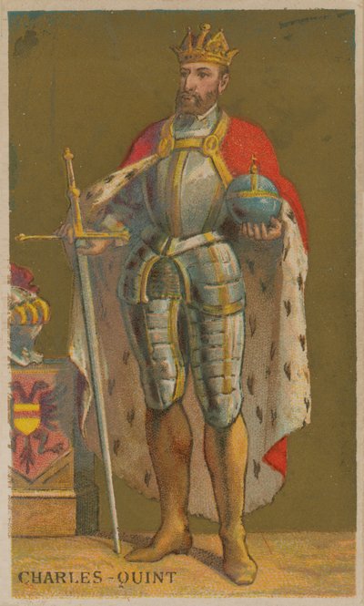 Carlo V, Imperatore del Sacro Romano Impero (1500-1558) da French School