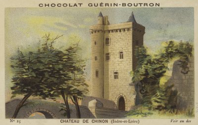 Castello di Chinon, Indre-et-Loire da French School