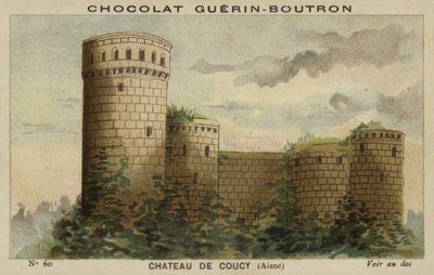 Castello di Coucy, Aisne da French School