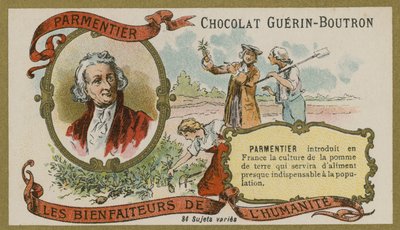 Chocolat Guérin-Boutron, Antoine-Augustin Parmentier da French School