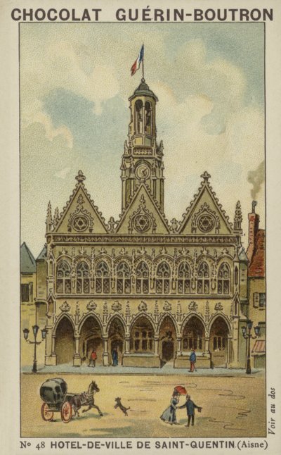 Hotel-de-Ville di Saint-Quentin, Aisne da French School