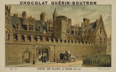 Hotel de Cluny, a Parigi, Seine da French School