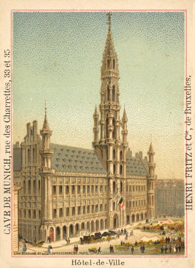 Hotel de Ville, Grand Place, Bruxelles da French School