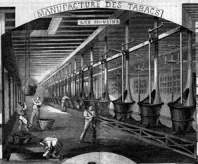 Fabbrica di tabacchi, Parigi da French School