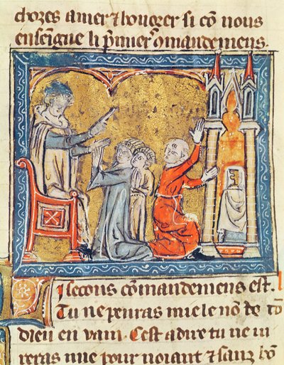 Ms 571 fol.1 La Somme le Roi da French School