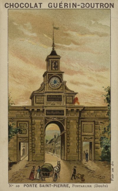 Porte Saint-Pierre, Pontarlier, Doubs da French School