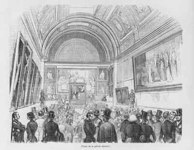 Vendita della galleria Aguado, 1843 da French School