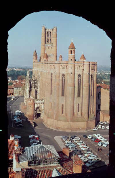 Veduta della Cattedrale di Sainte-Cecile, 1277-1392 da French School