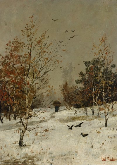 Inverno, c.1876 da Fritz Thaulow