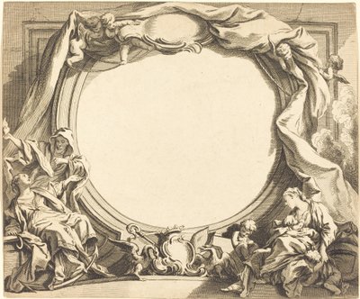 Fede e Carità da Gabriel Huquier after François Boucher