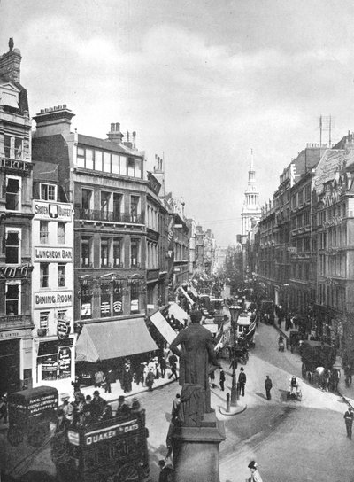 Cheapside, Londra, 1910 da Garratt and Atkinson