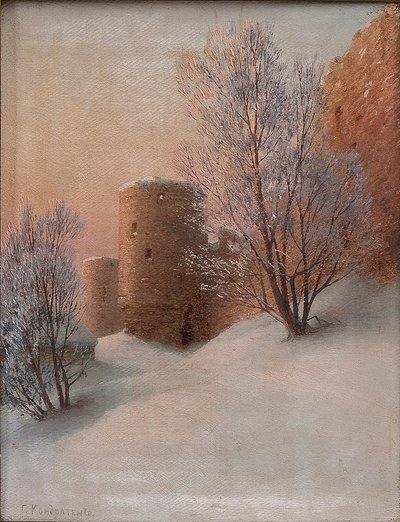 Fortezza di Koporye da Gavril Pavlovich Kondratenko