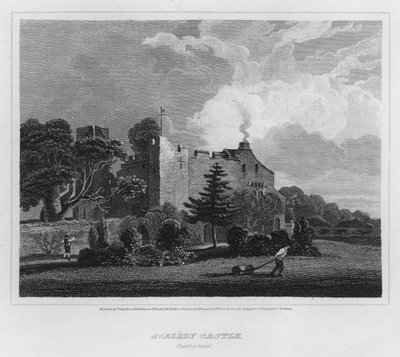 Castello di Scaleby, Cumberland da George (after) Arnald