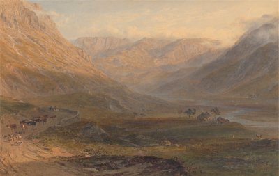 Nant Francon, Galles del Nord da George Arthur Fripp