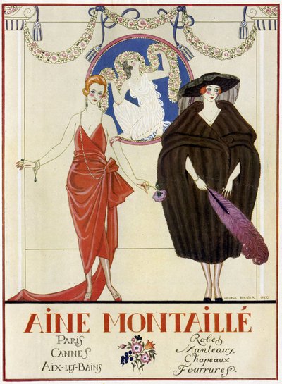 Aine-Montaillé, 1920 da George Barbier