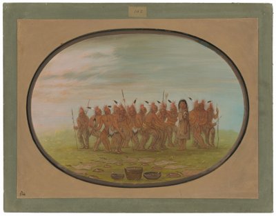 Danza al Berdache - Saukie da George Catlin