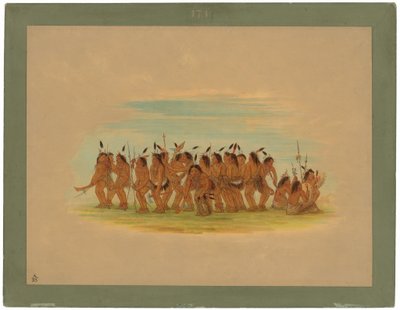 Danza del cane - Sioux da George Catlin