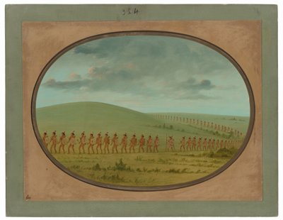 Fila Indiana - Iowa da George Catlin