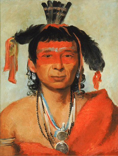 Másh-kee-wet, un grande dandy, 1831 da George Catlin