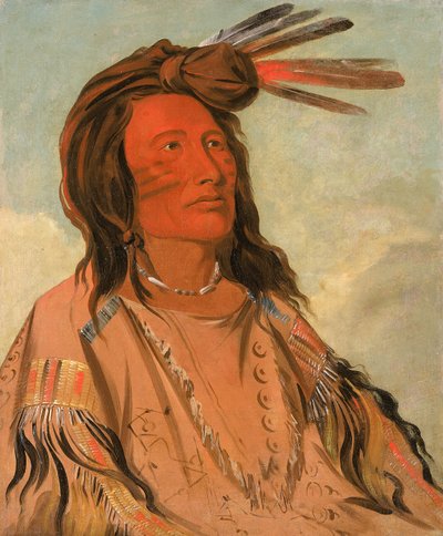 Tchán-dee, Tabacco, un capo Oglala da George Catlin