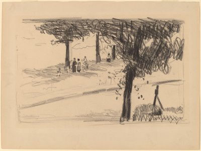 Sotto gli alberi da George Luks