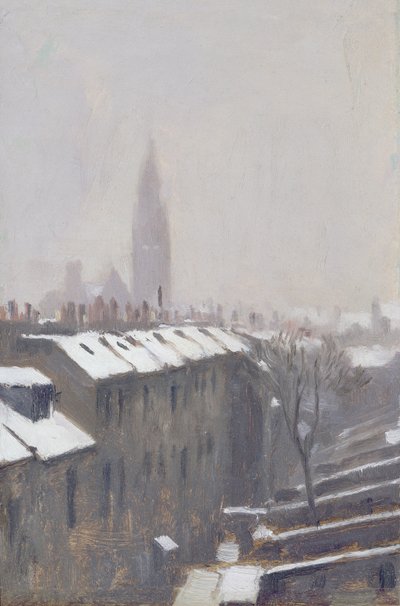 Duke Street sotto la neve, Edimburgo da George Reid