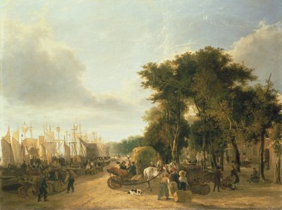 Molo di Yarmouth, 1823 da George Vincent