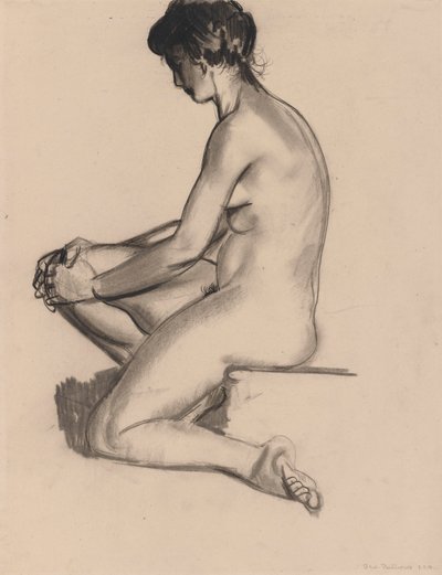 Donna nuda da George Wesley Bellows