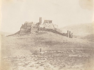 Pnyx e Acropoli, ca. 1848 da George Wilson Bridges